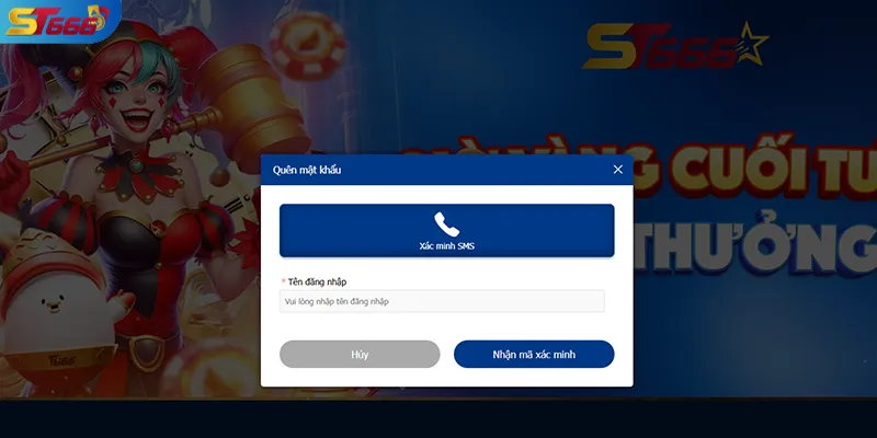 Hướng Dẫn Xử Lý Quên Mật Khẩu ST666 Nhanh Nhất 2025